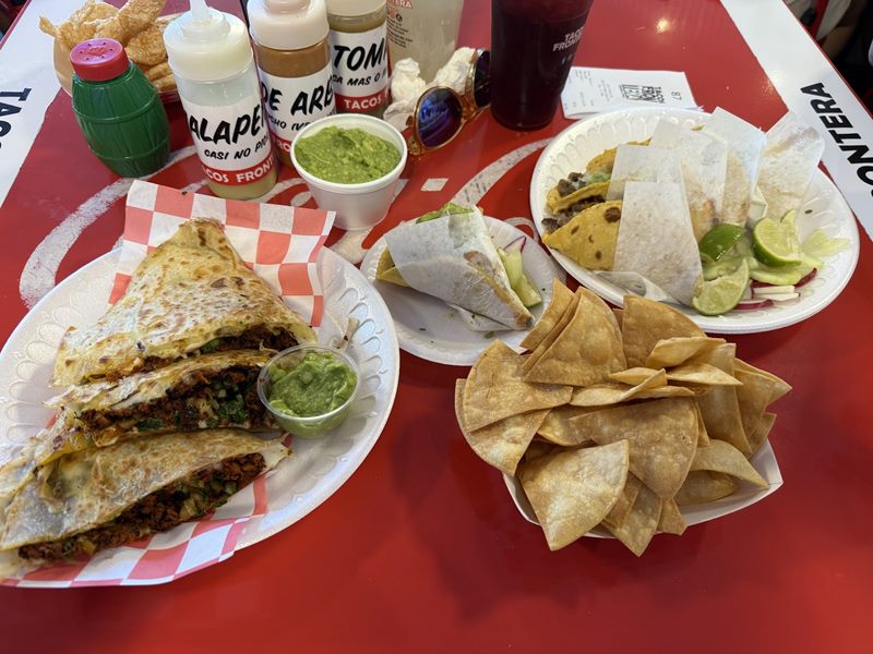 Tacos Frontera food